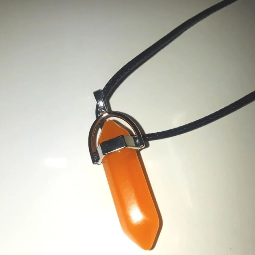 Hand crafted natural energy stone necklace